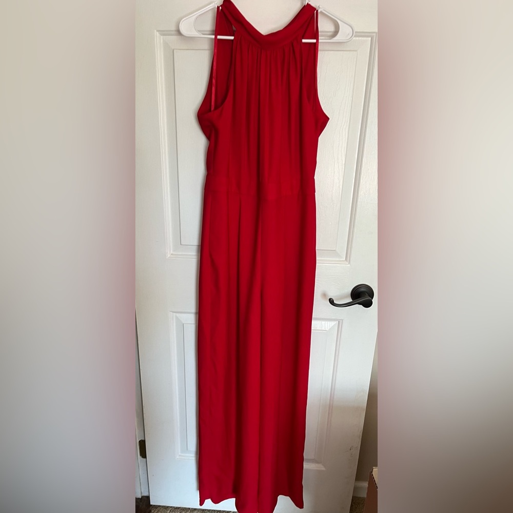 Red size 6 women’s jumpsuit